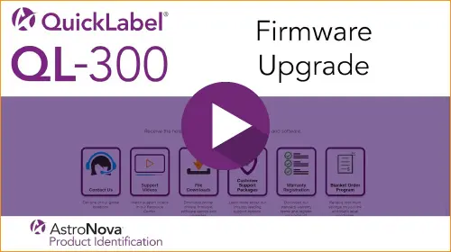 QL-300 Tech Support Series: Firmware Upgrade