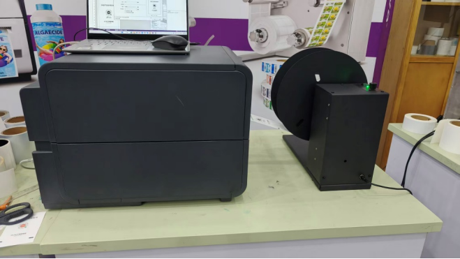 快客乐宝 QL-120Xe 打印矿泉水热熔胶薄膜标签全教程